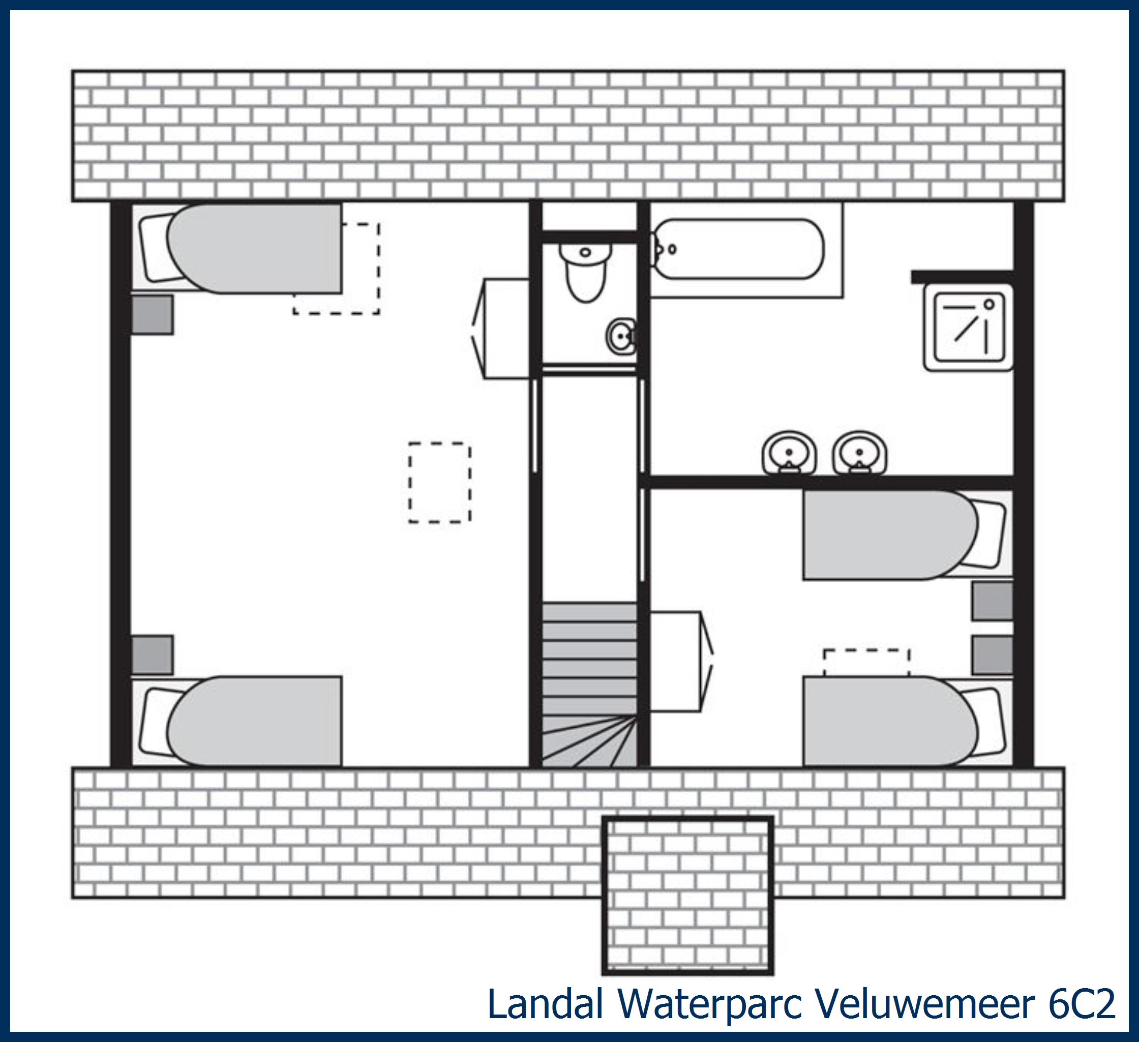 Villa 6C2 at Waterparc Veluwemeer