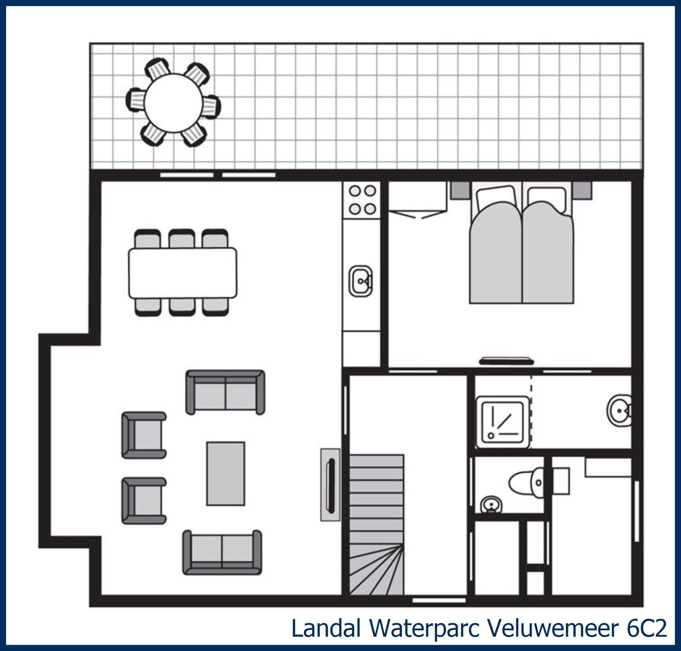 Villa 6C2 at Waterparc Veluwemeer
