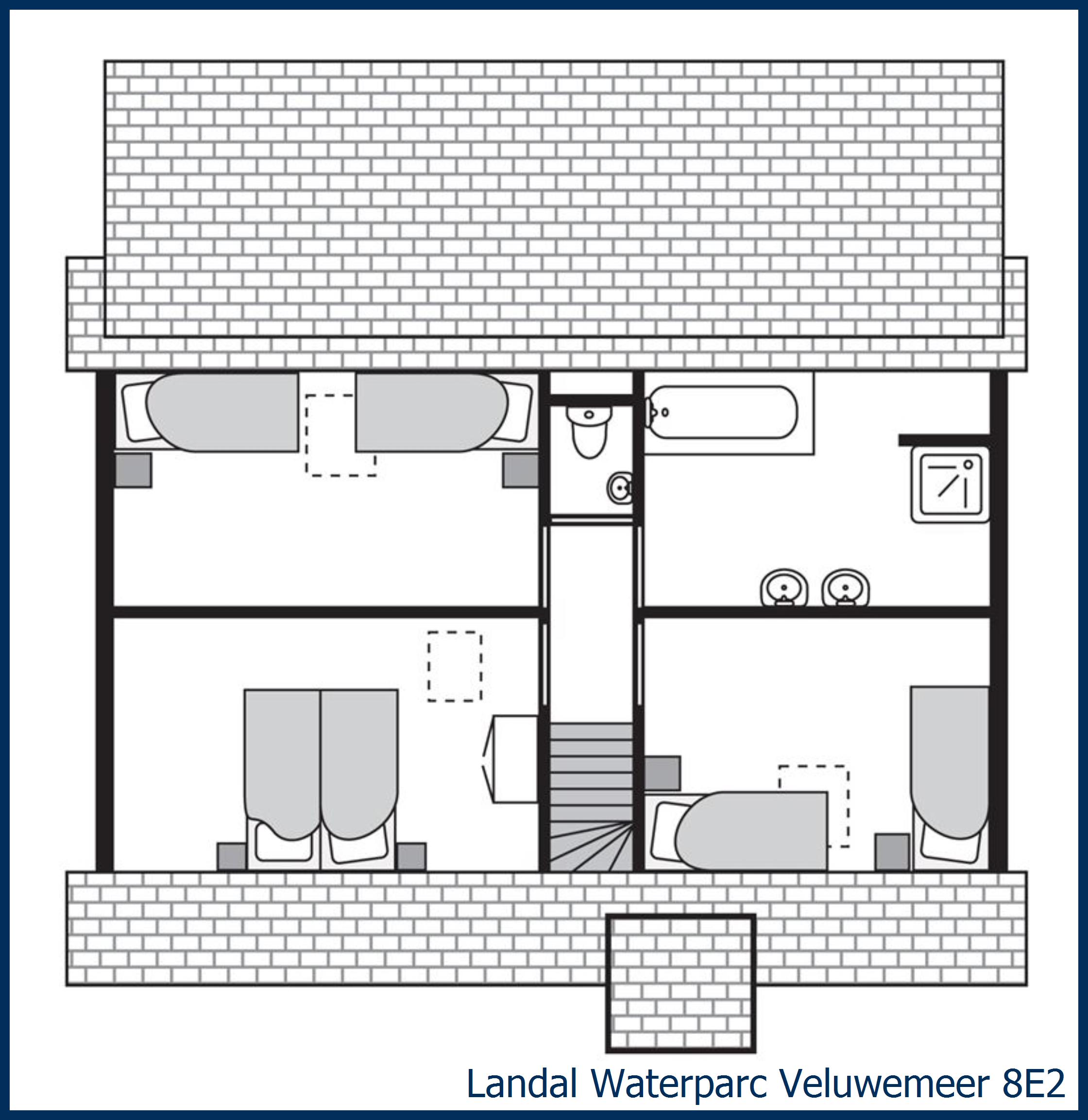 Villa 8E2 at Waterparc Veluwemeer