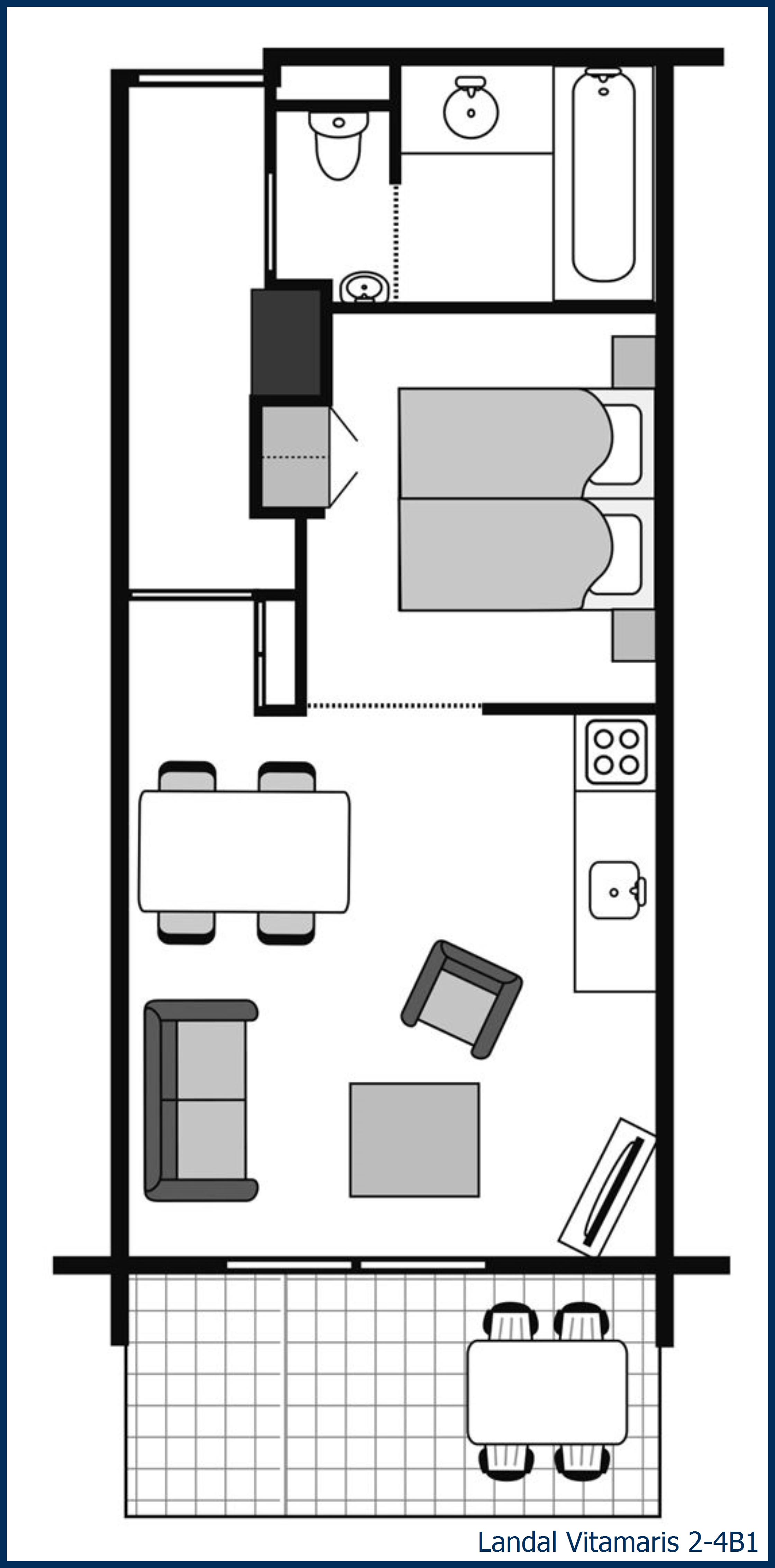 Apartement 2-4B1 at Vitamaris