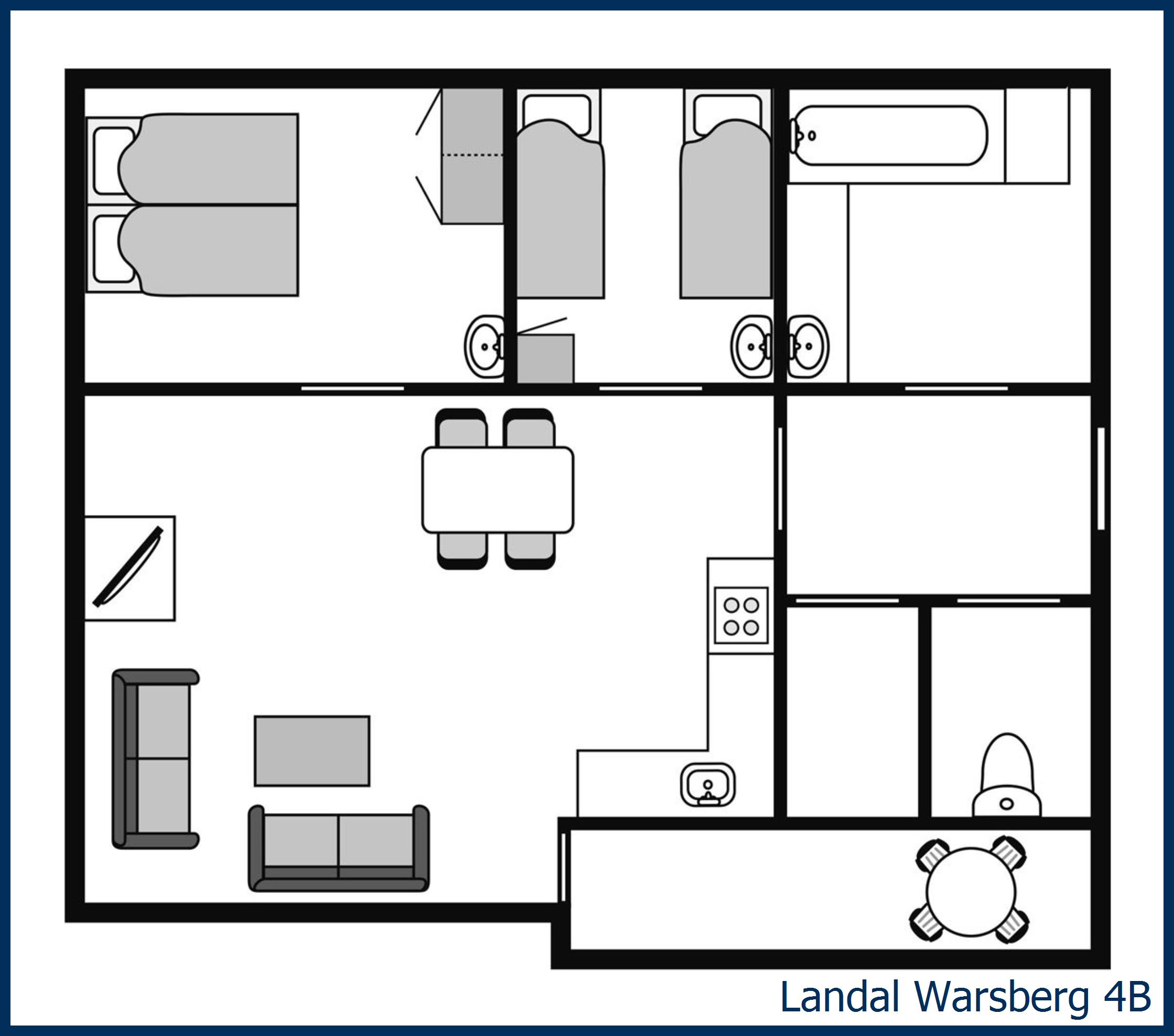 Bungalow 4B at Warsberg