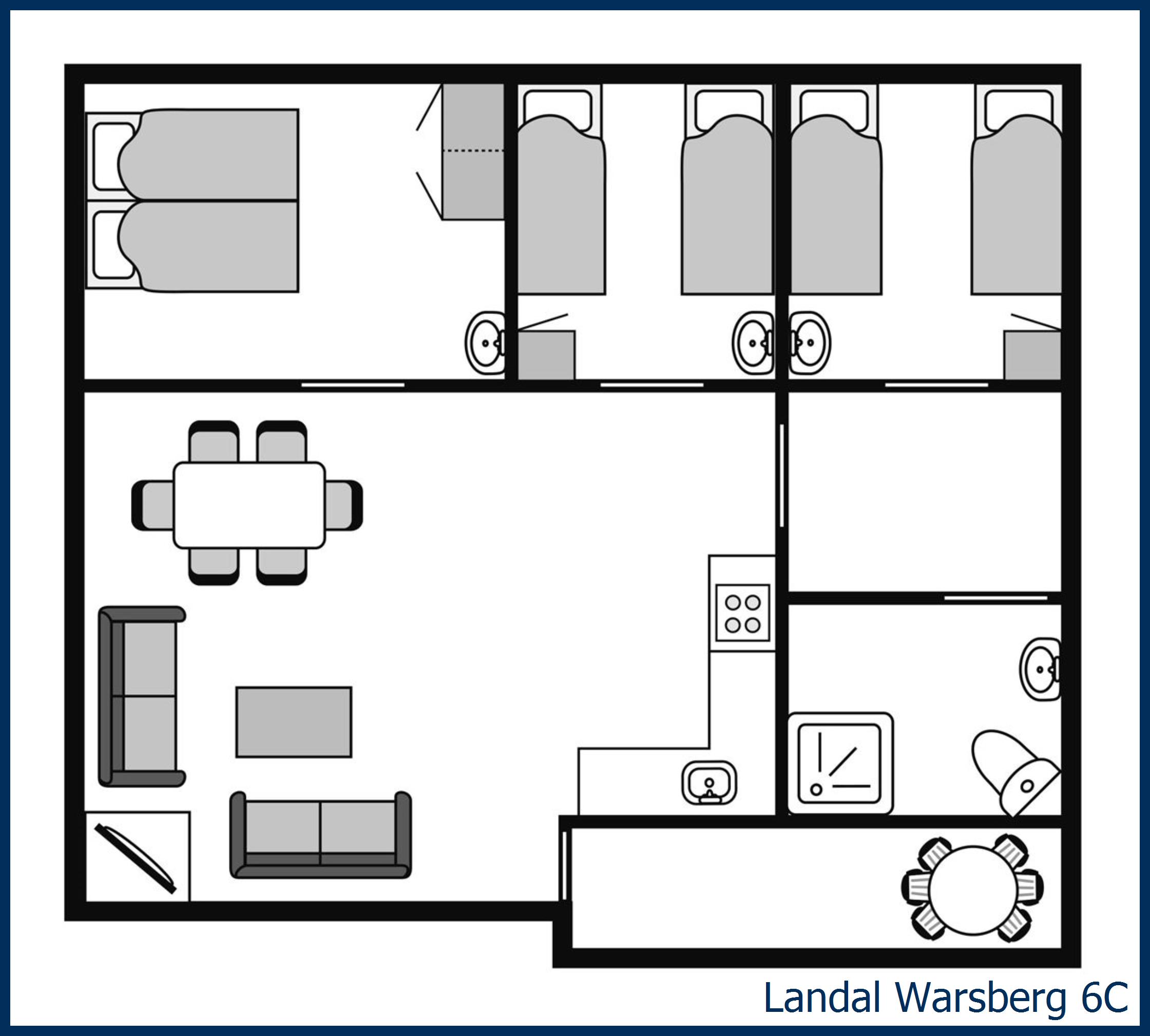 Bungalow 6C at Warsberg