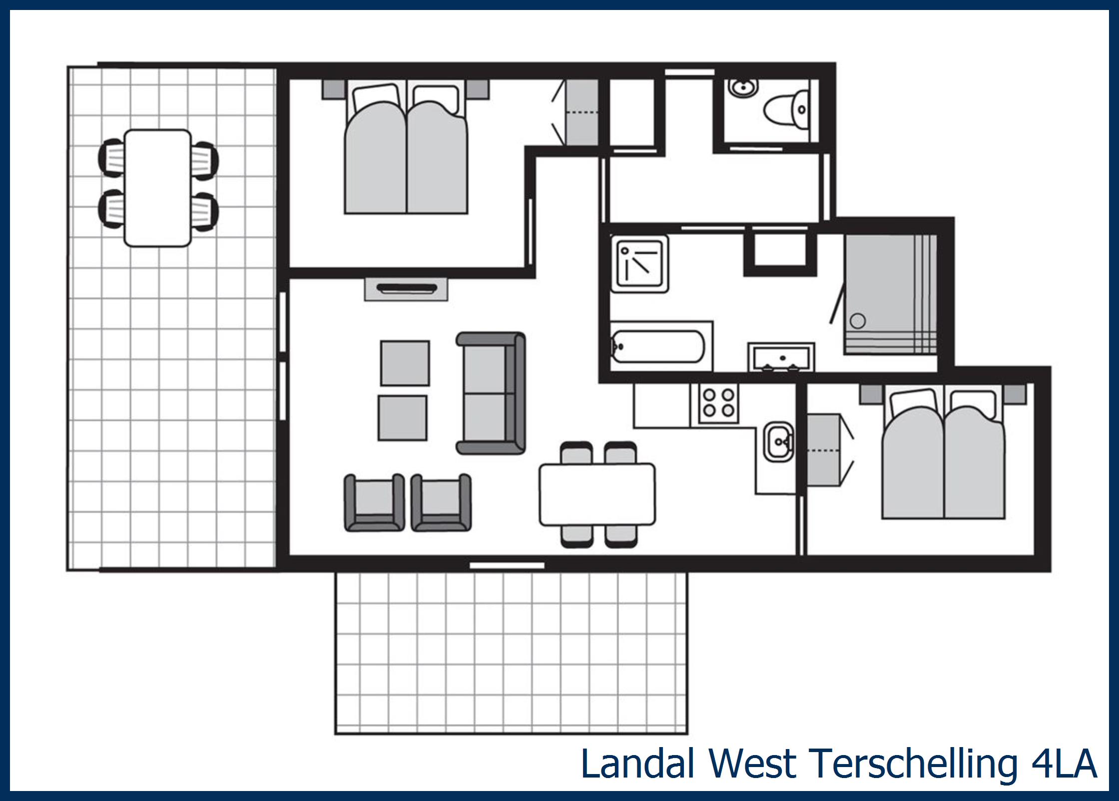 Apartement 4LA at West Terschelling