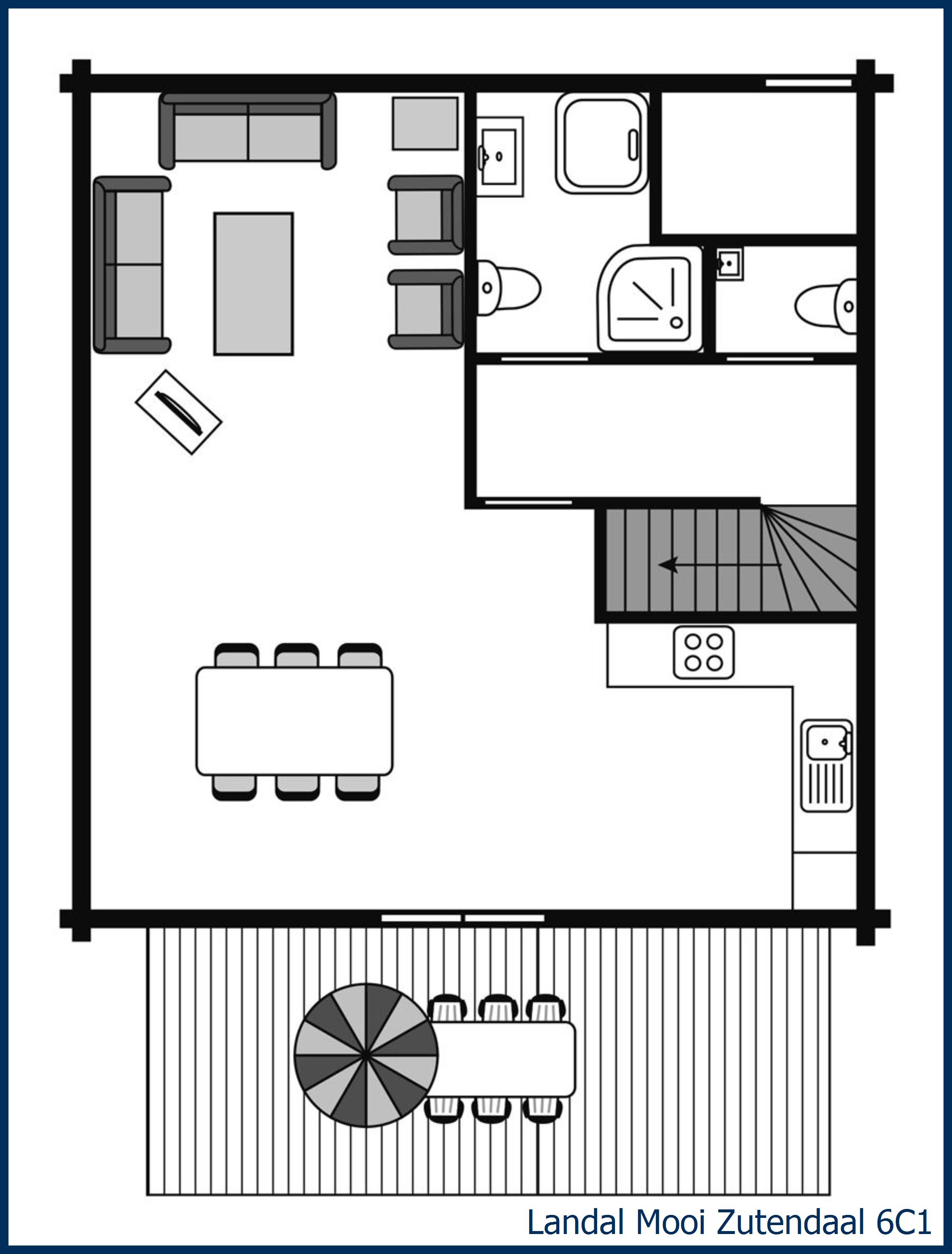 Bungalow 6C1 at Mooi Zutendaal