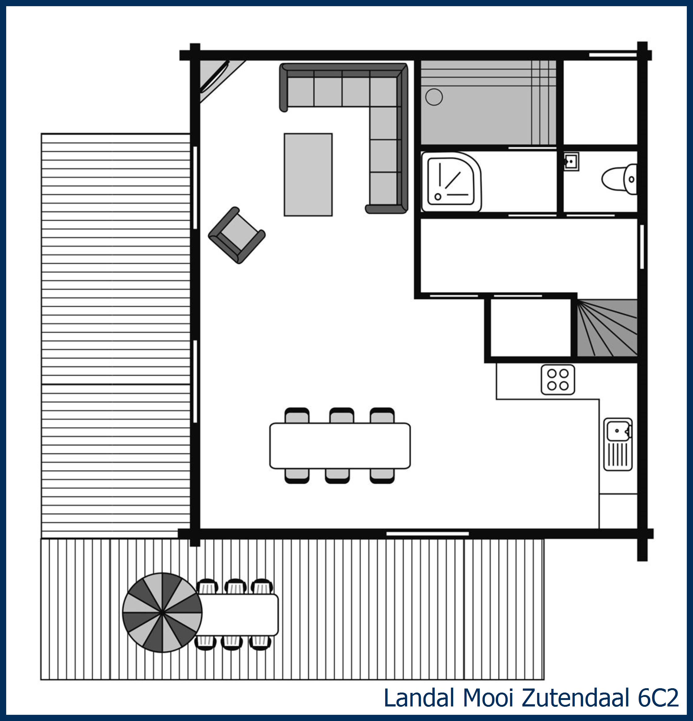 Bungalow 6C2 at Mooi Zutendaal
