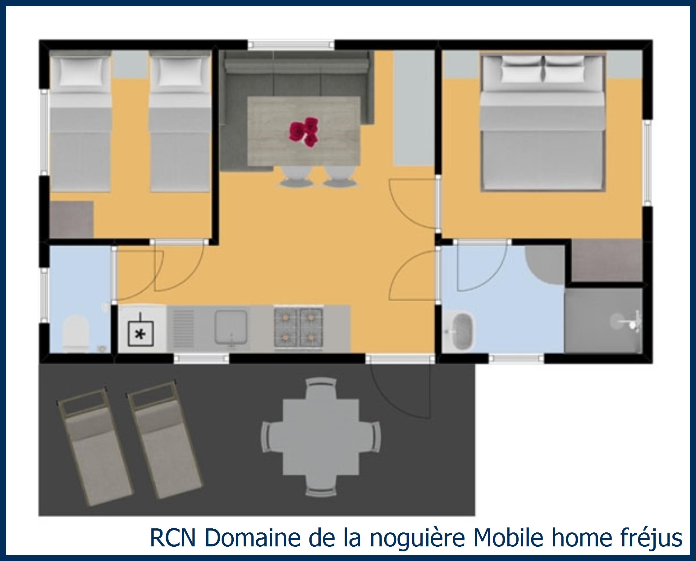 Childrens mobile home Mobile home fréjus at Domaine de la Noguière