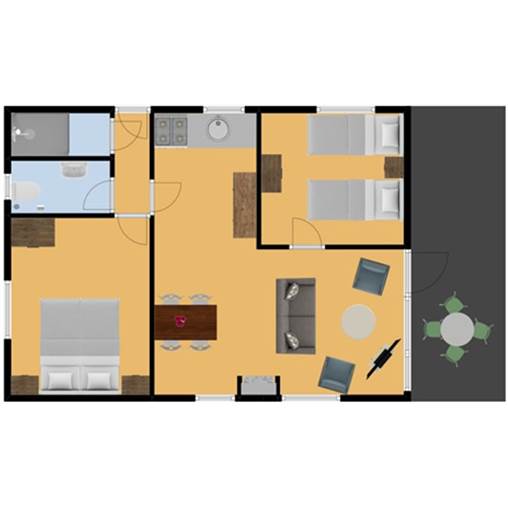 Bosbungalow de das 4L at De Jagerstee