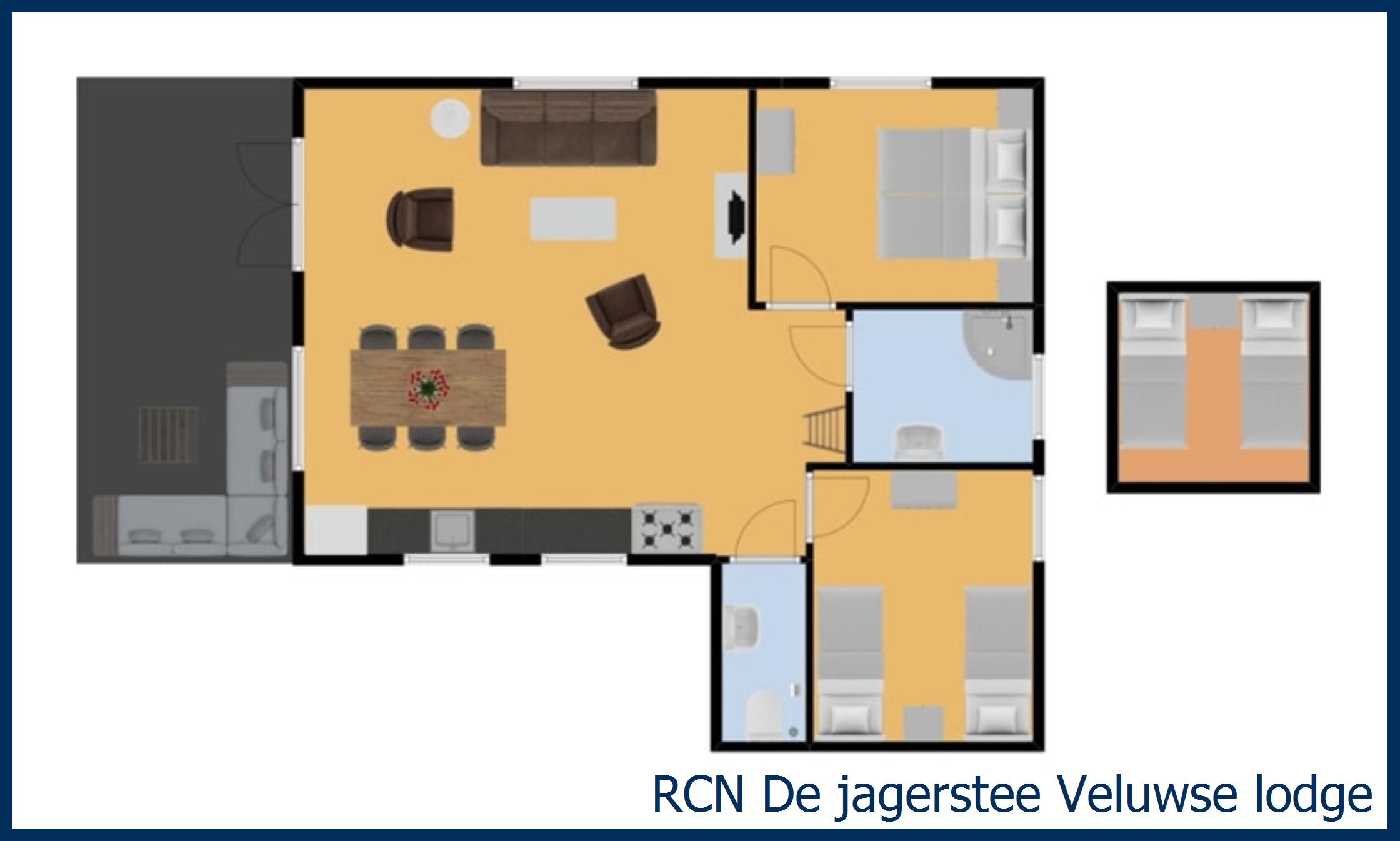 Chalet Veluwse lodge at De Jagerstee