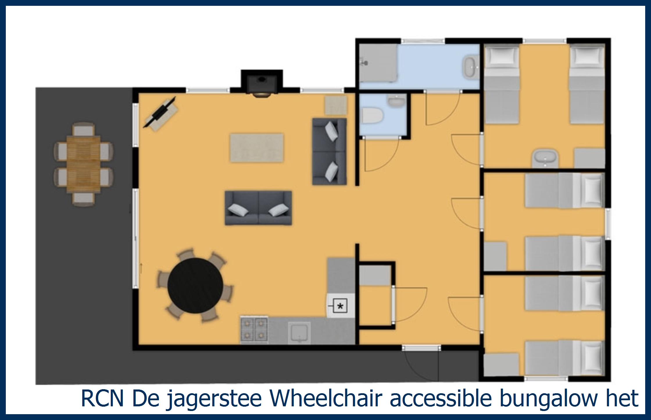 Cottage Wheelchair accessible  het Edelhert at De Jagerstee