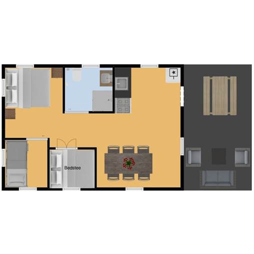 Chalet Safari lodge mouette at La Ferme du Latois