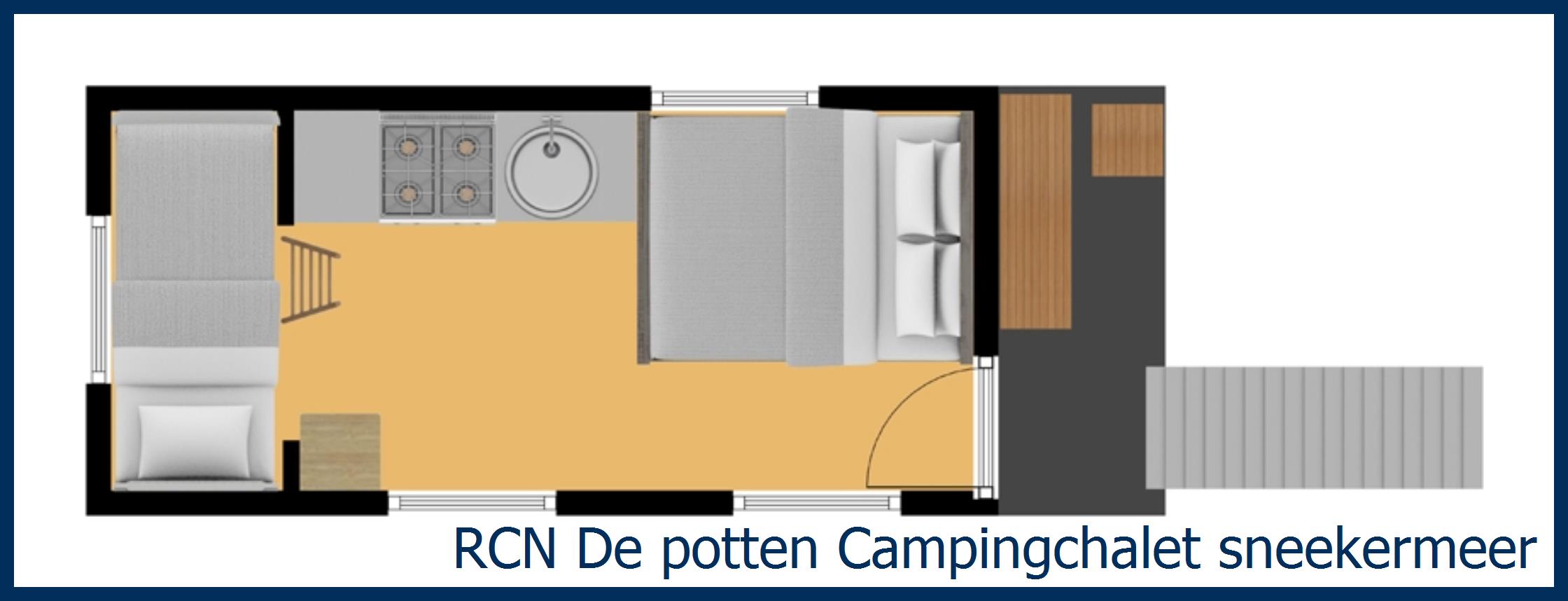 Chalet Camping Sneekermeer at De Potten