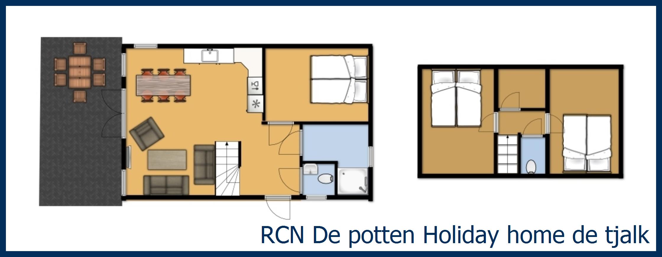 Cottage Holiday home de tjalk at De Potten