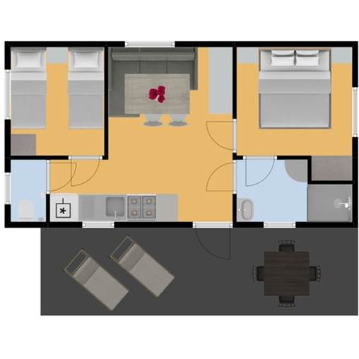 Childrens mobile home Mobile home Tarn - 4VCV plus at Val de Cantobre