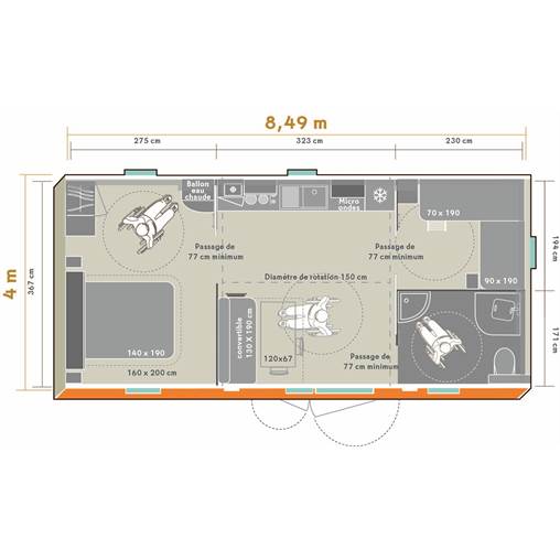 Chalet de zwaan at Zeewolde