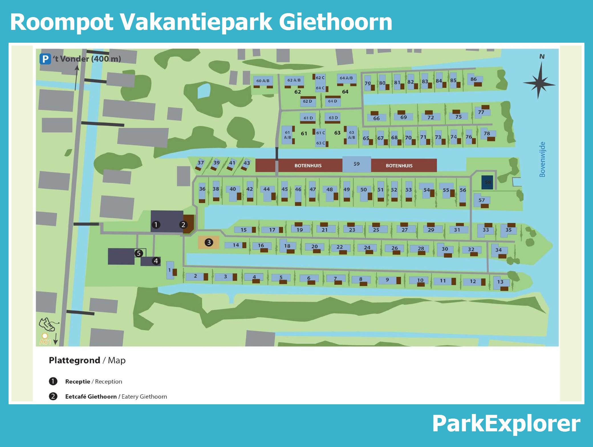 Map Giethoorn