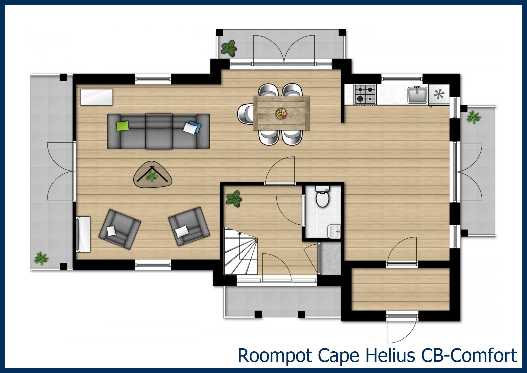 Bungalow CB-Comfort at Cape Helius