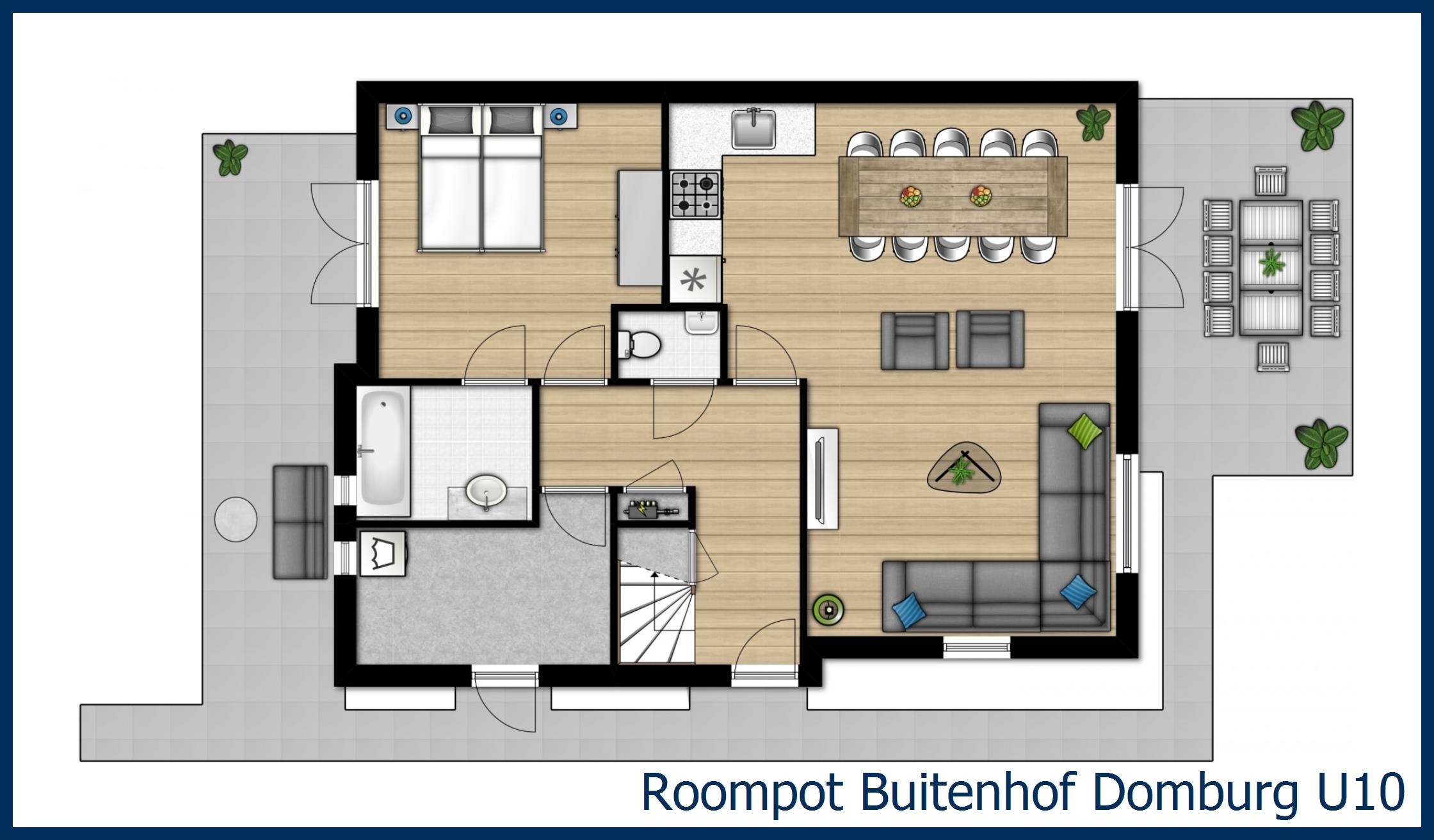 Bungalow U10 at Buitenhof Domburg