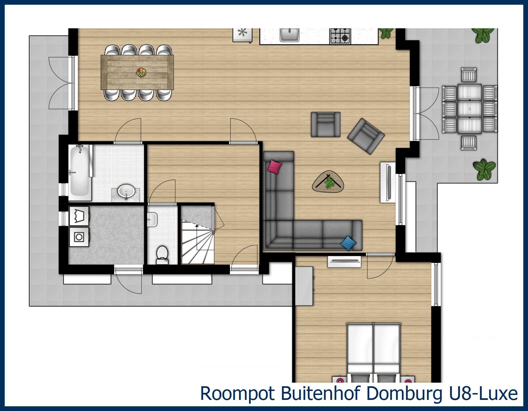 Bungalow U8-Luxe at Buitenhof Domburg