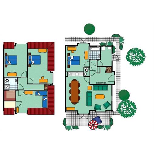 Bungalow H8 at Noordzee Résidence De Banjaard