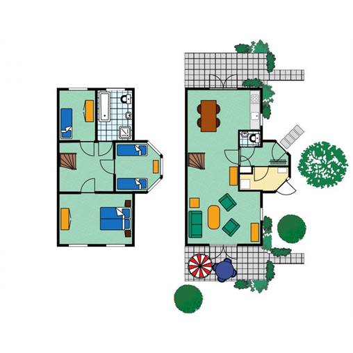 Bungalow VT at Noordzee Résidence De Banjaard