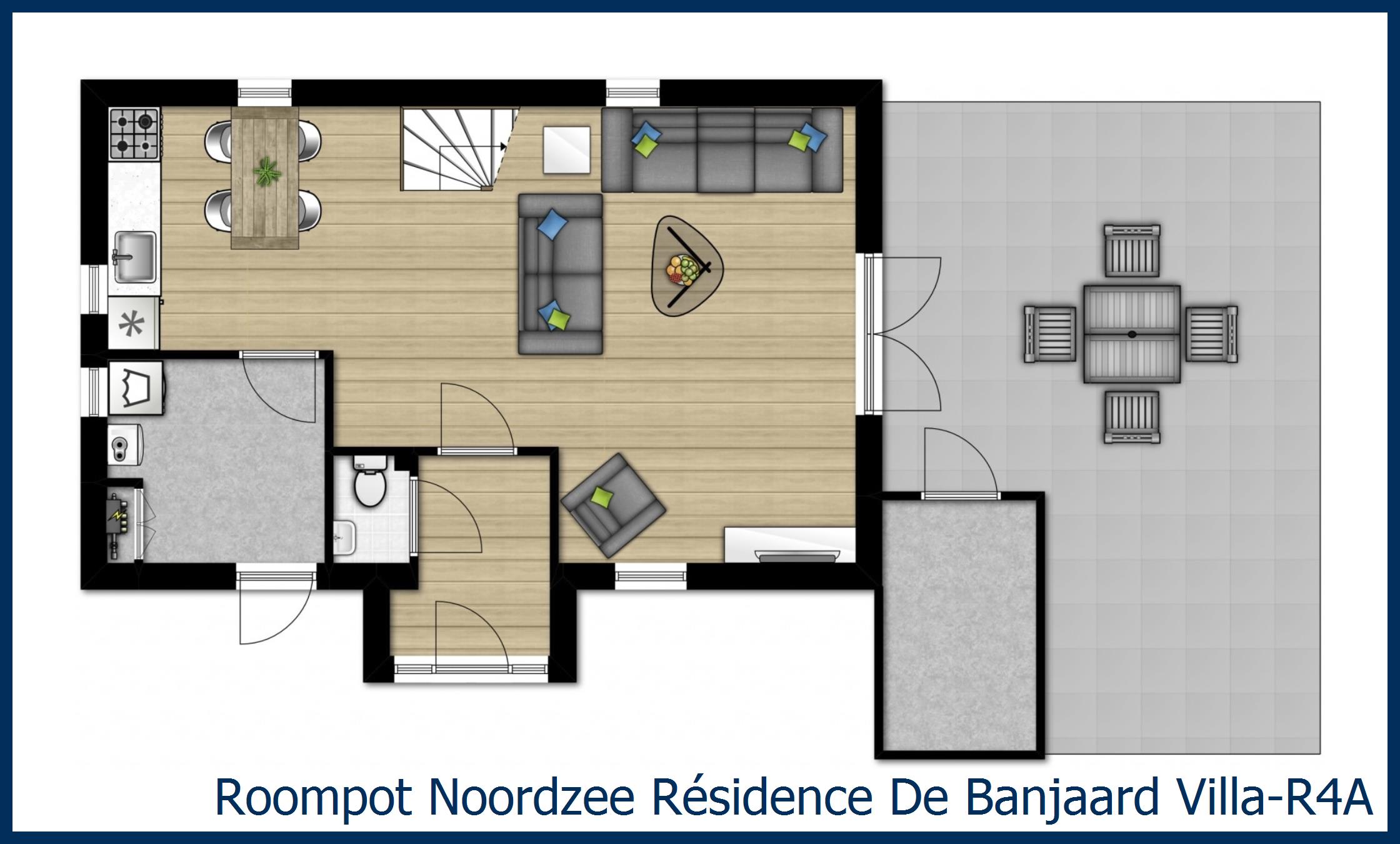 Villa Villa-R4A at Noordzee Résidence De Banjaard