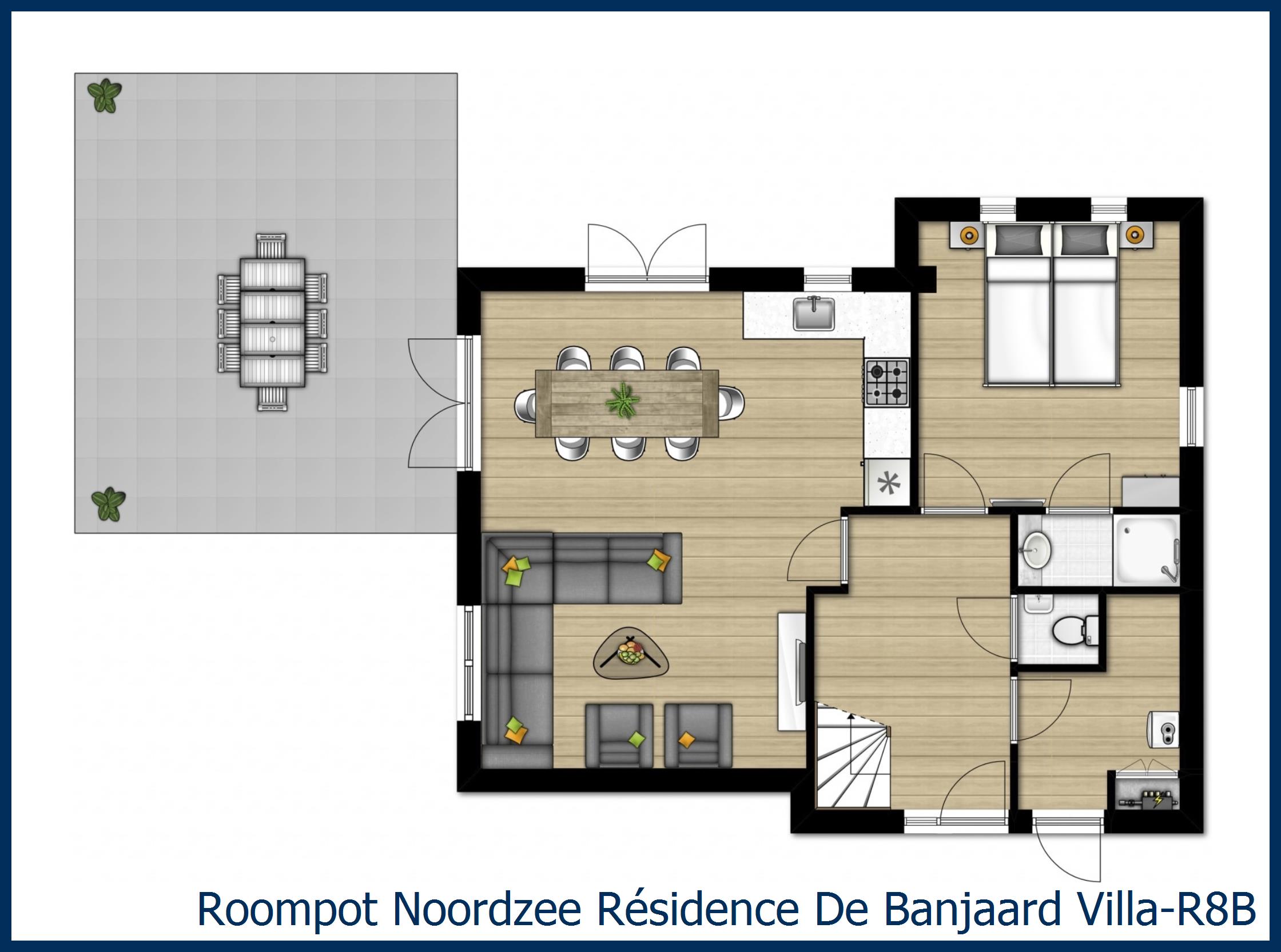 Villa Villa-R8B at Noordzee Résidence De Banjaard