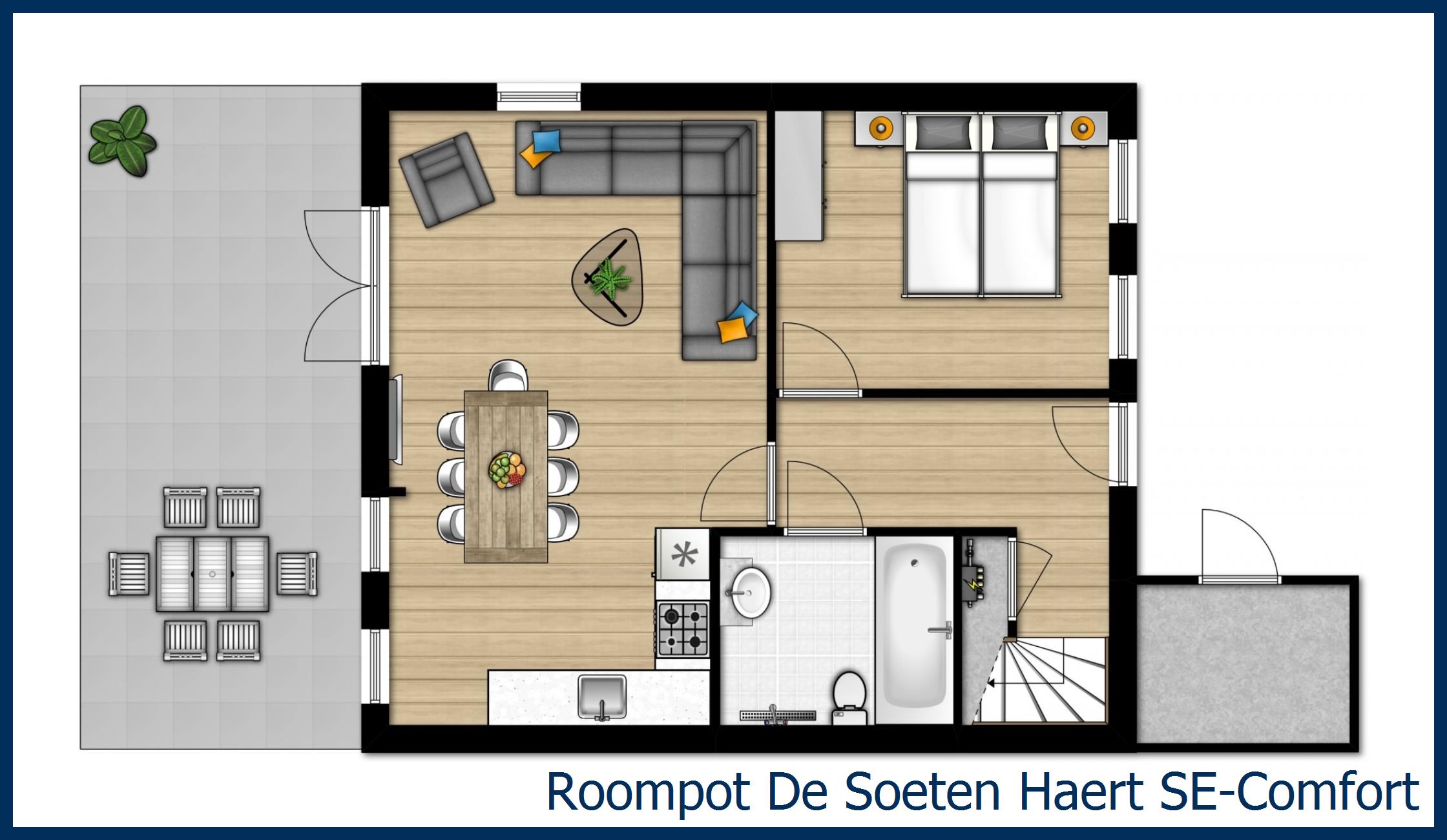 Bungalow SE-Comfort at De Soeten Haert