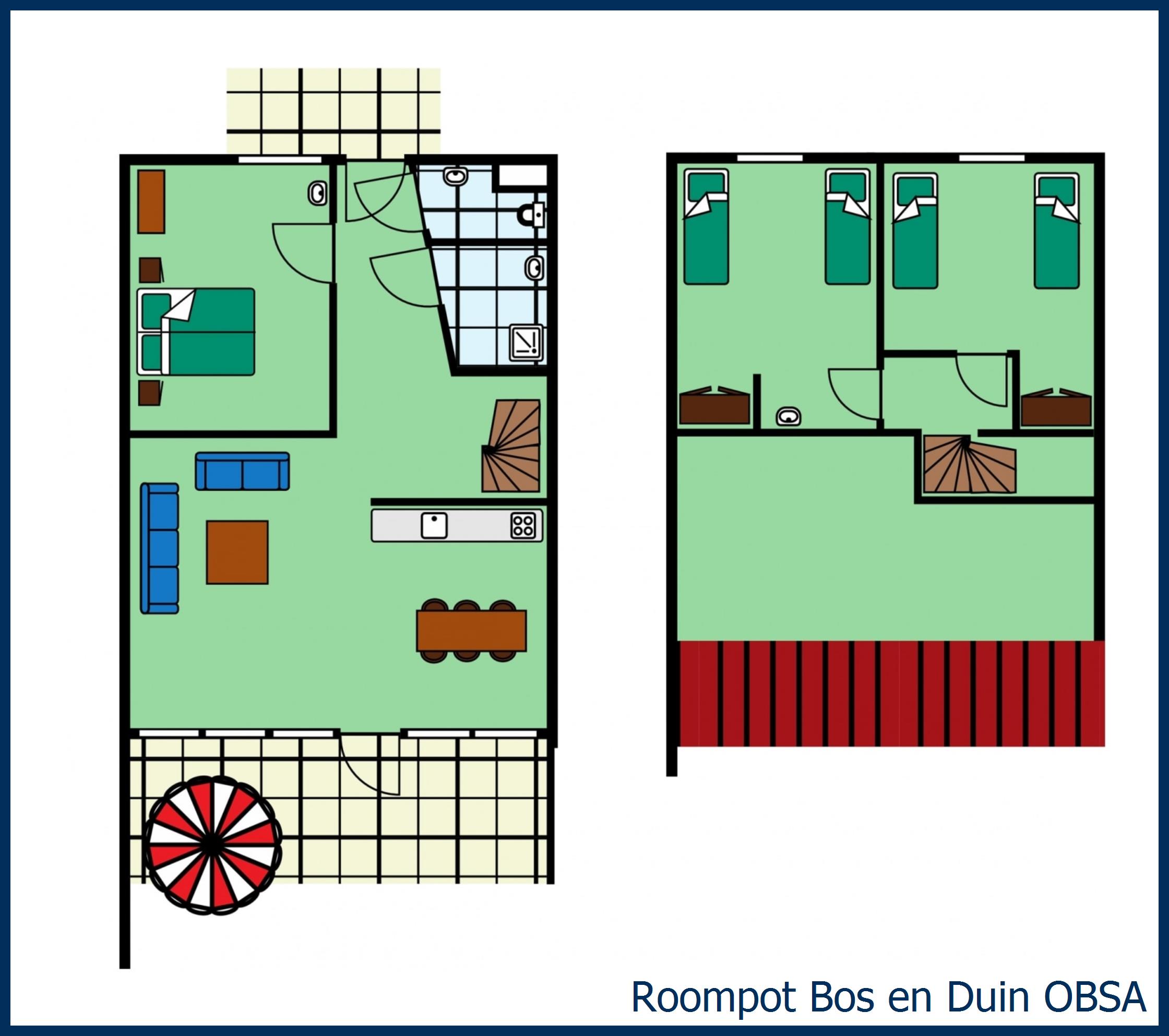 Bungalow OBSA at Bos en Duin