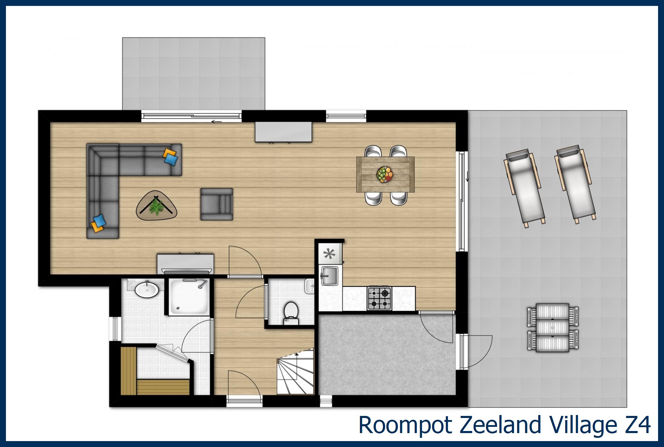 Bungalow Z4 at Zeeland Village