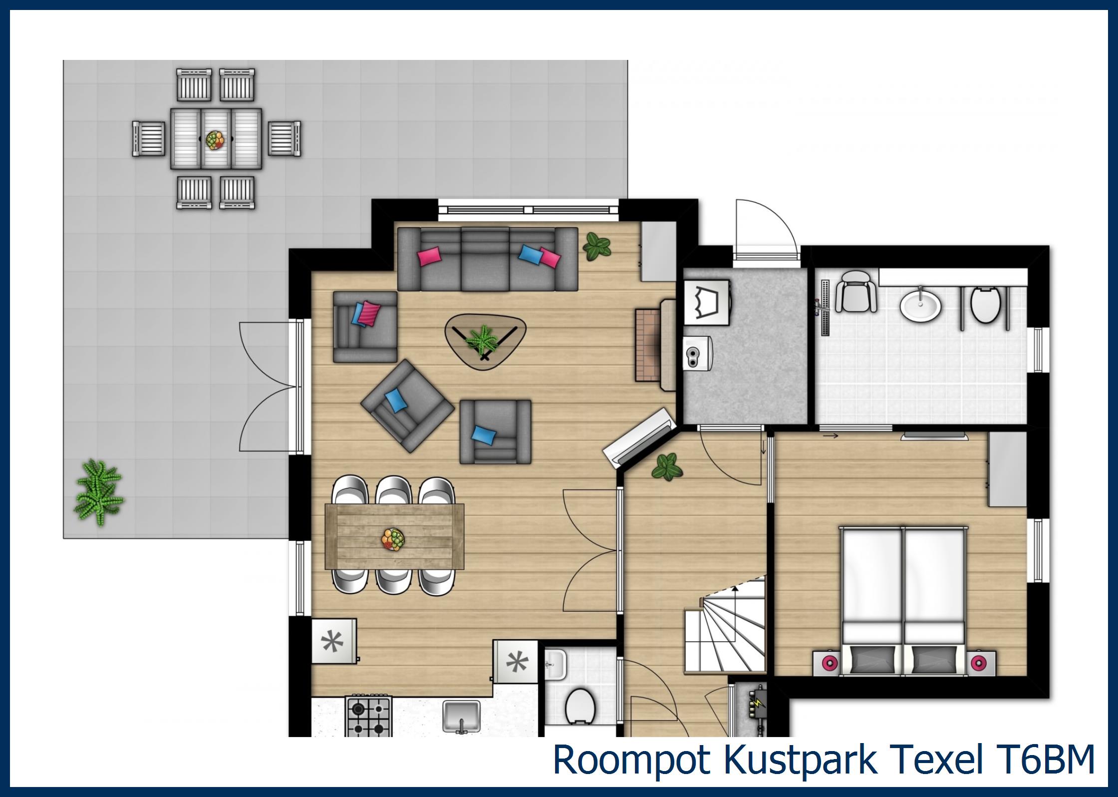 Bungalow T6BM at Kustpark Texel