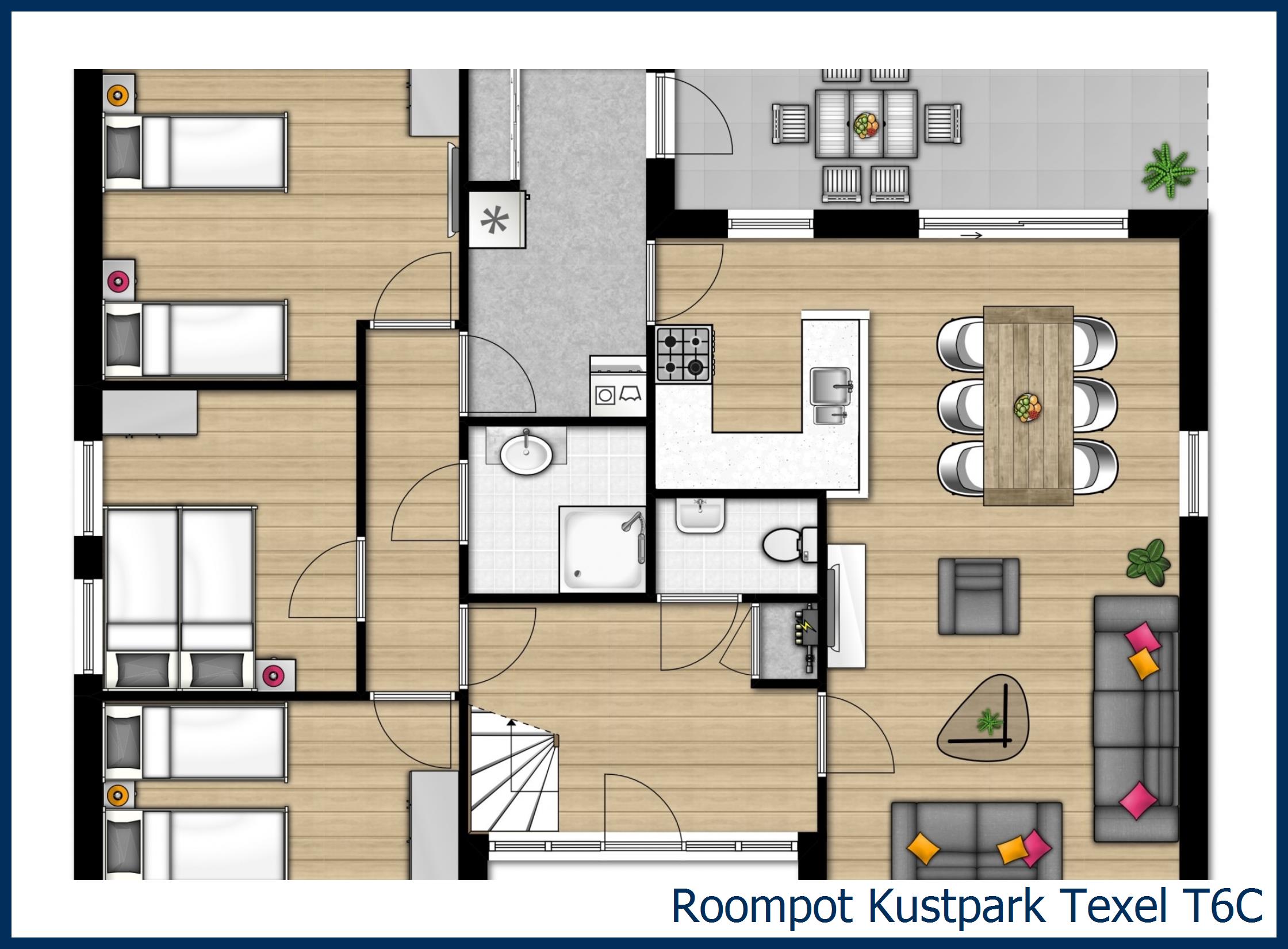 Bungalow T6C at Kustpark Texel