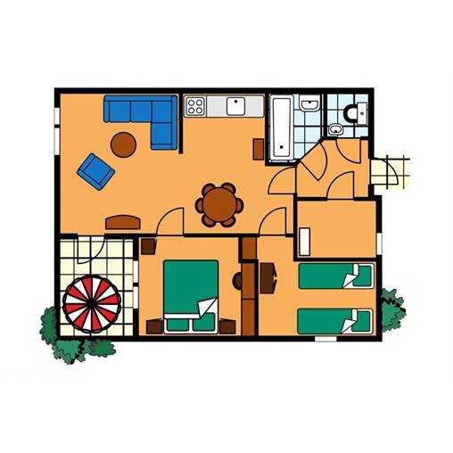 Bungalow WBC at Weerterbergen