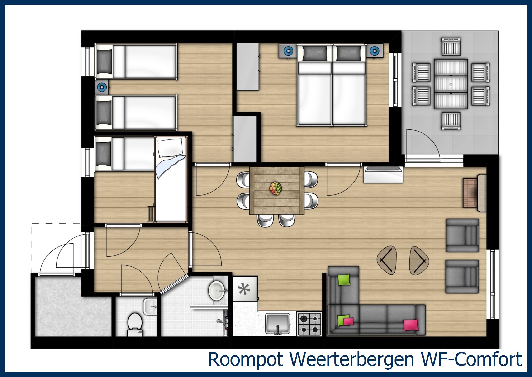 Bungalow WF-Comfort at Weerterbergen