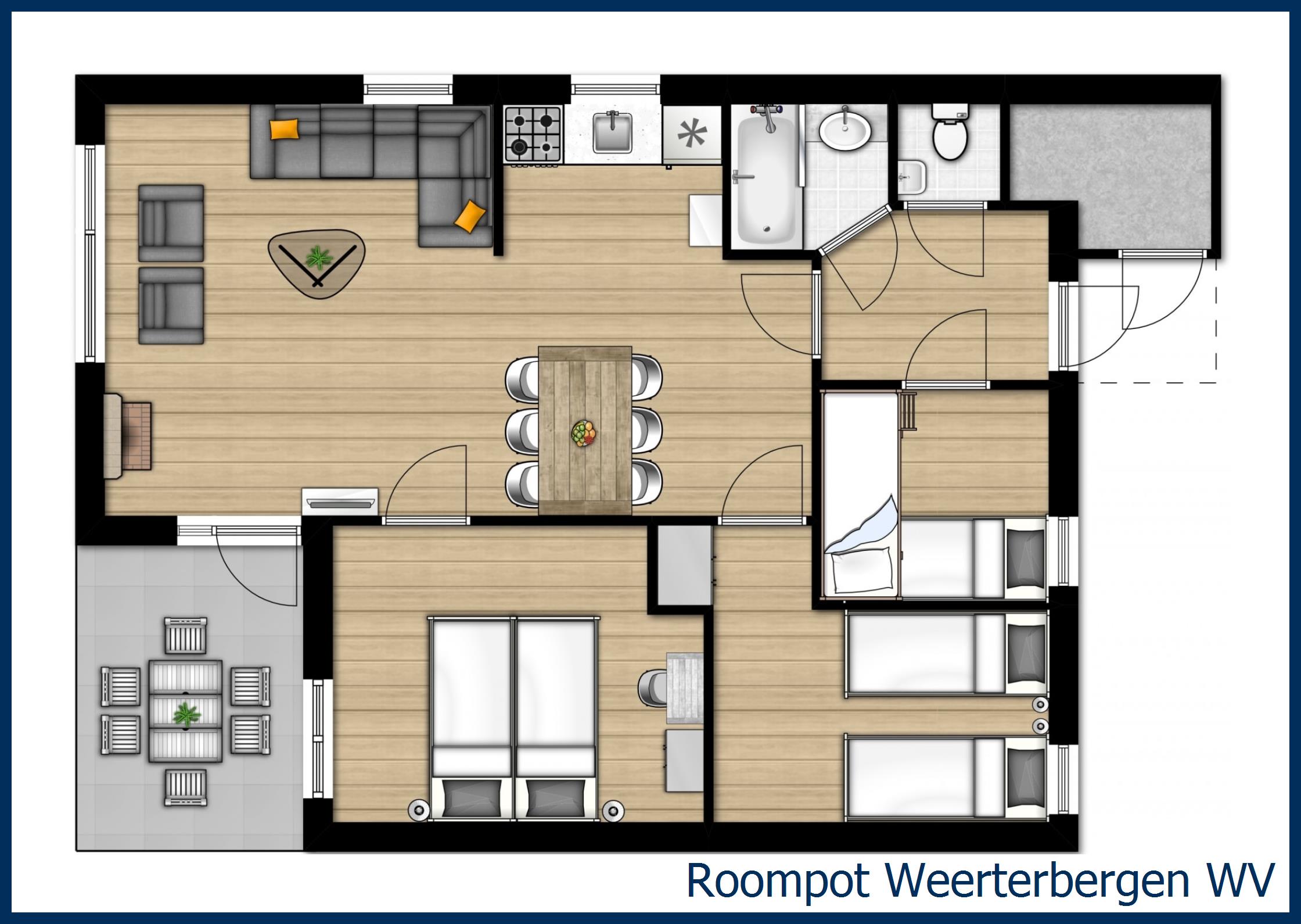 Bungalow WV at Weerterbergen