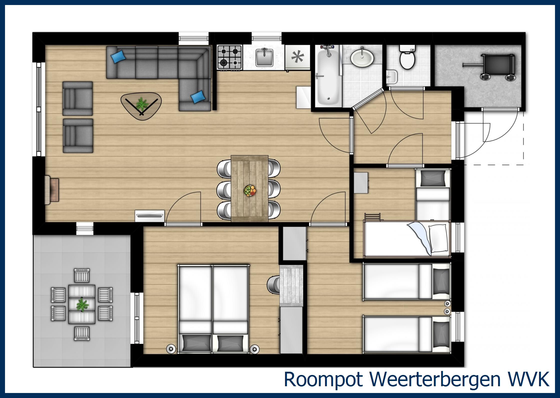 Bungalow WVK at Weerterbergen