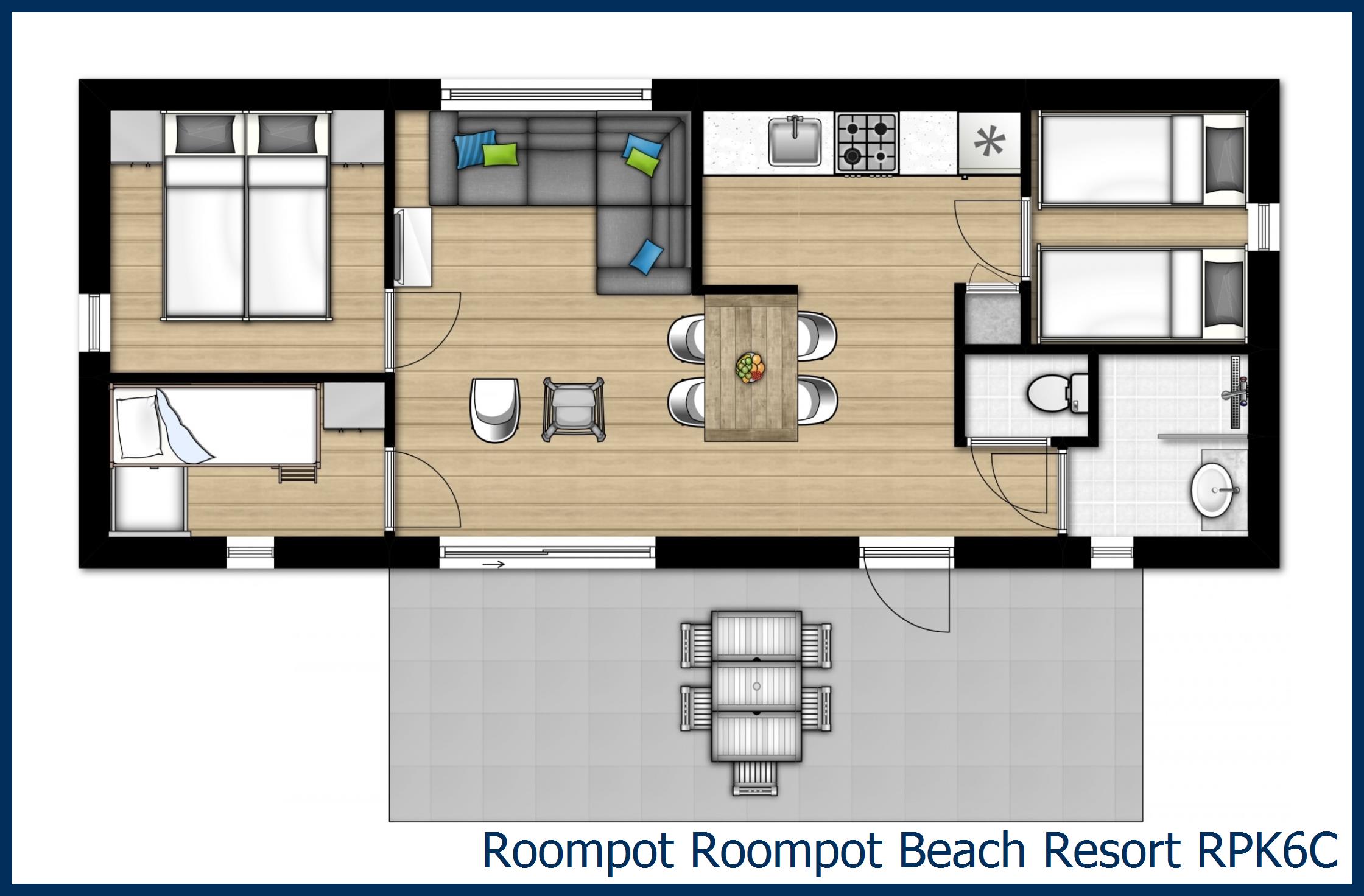 Chalet RPK6C at Beach Resort