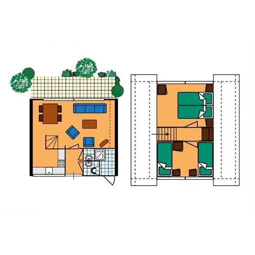 Bungalow W4A at Bospark 't Wolfsven