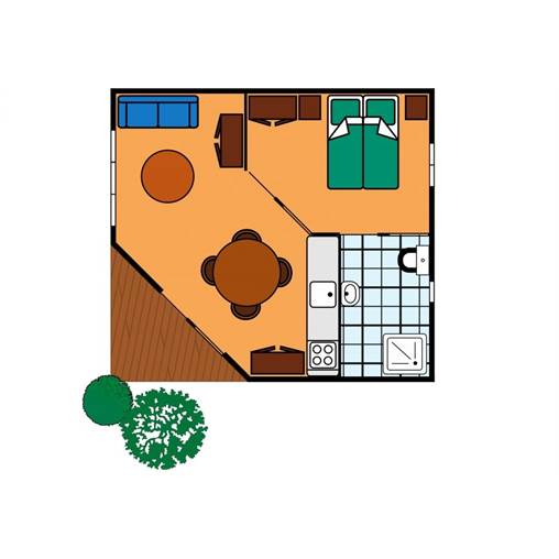 Chalet KD2 at Kijkduin