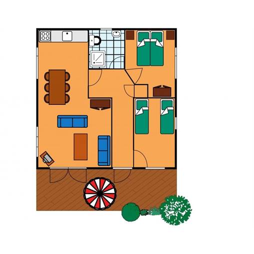 Chalet KD4 at Kijkduin