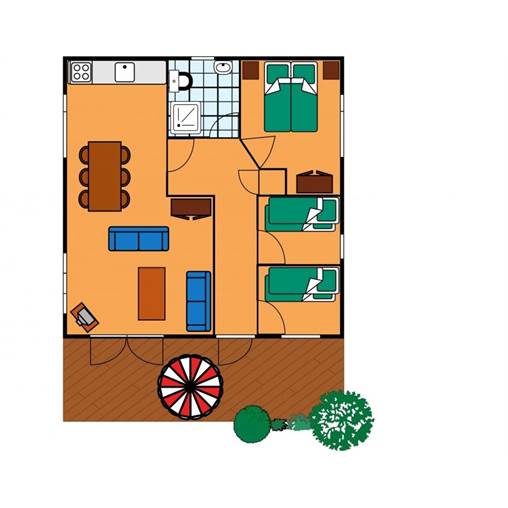 Chalet KD6 at Kijkduin