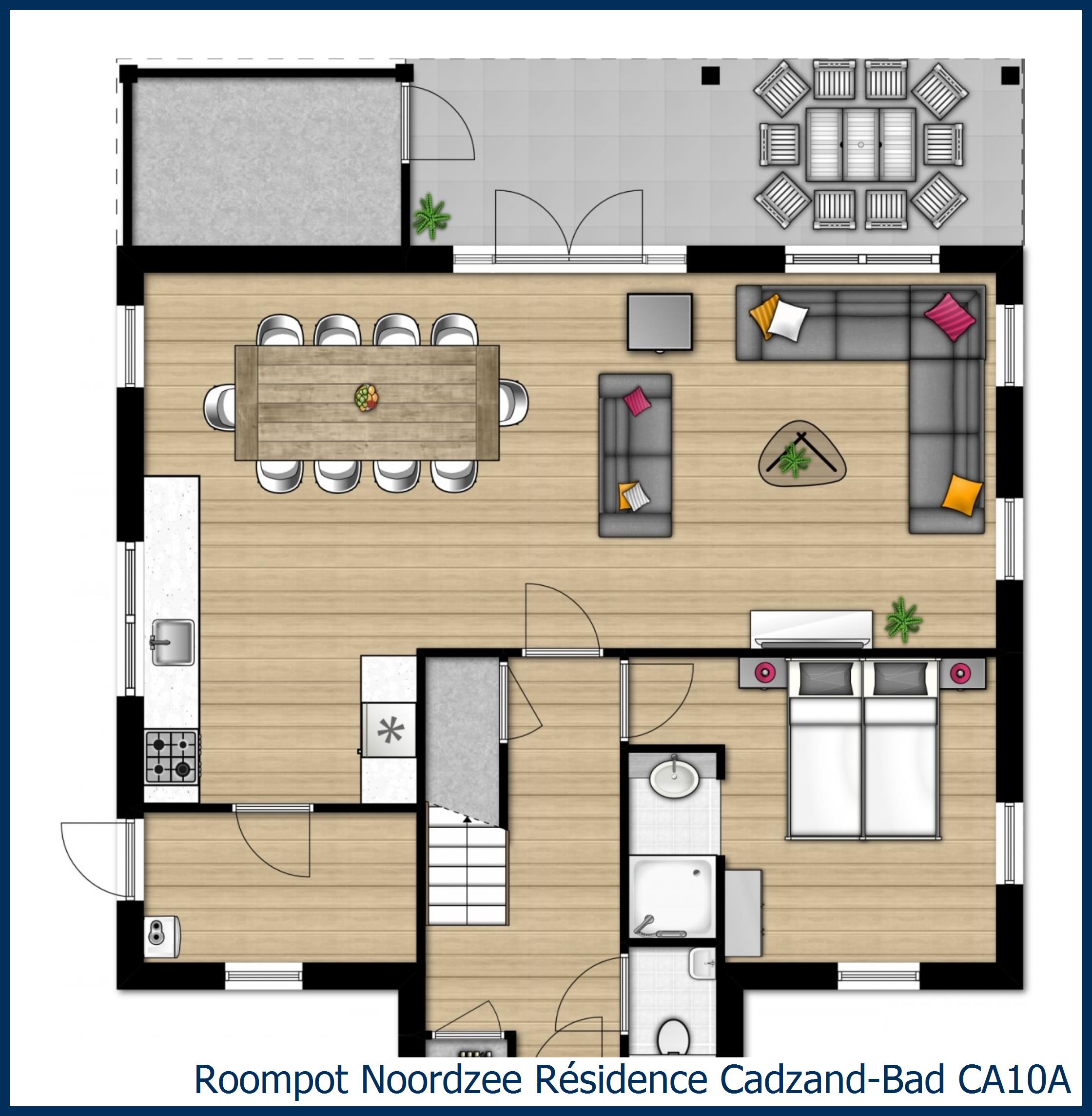 Villa CA10A at Noordzee Résidence Cadzand-Bad