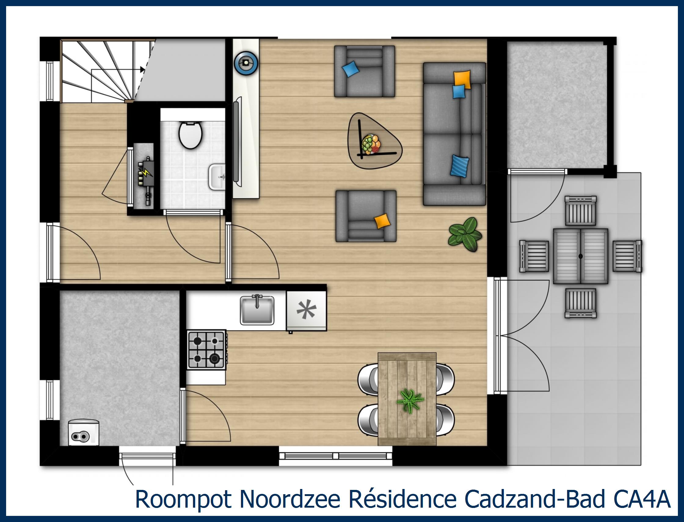 Villa CA4A at Noordzee Résidence Cadzand-Bad
