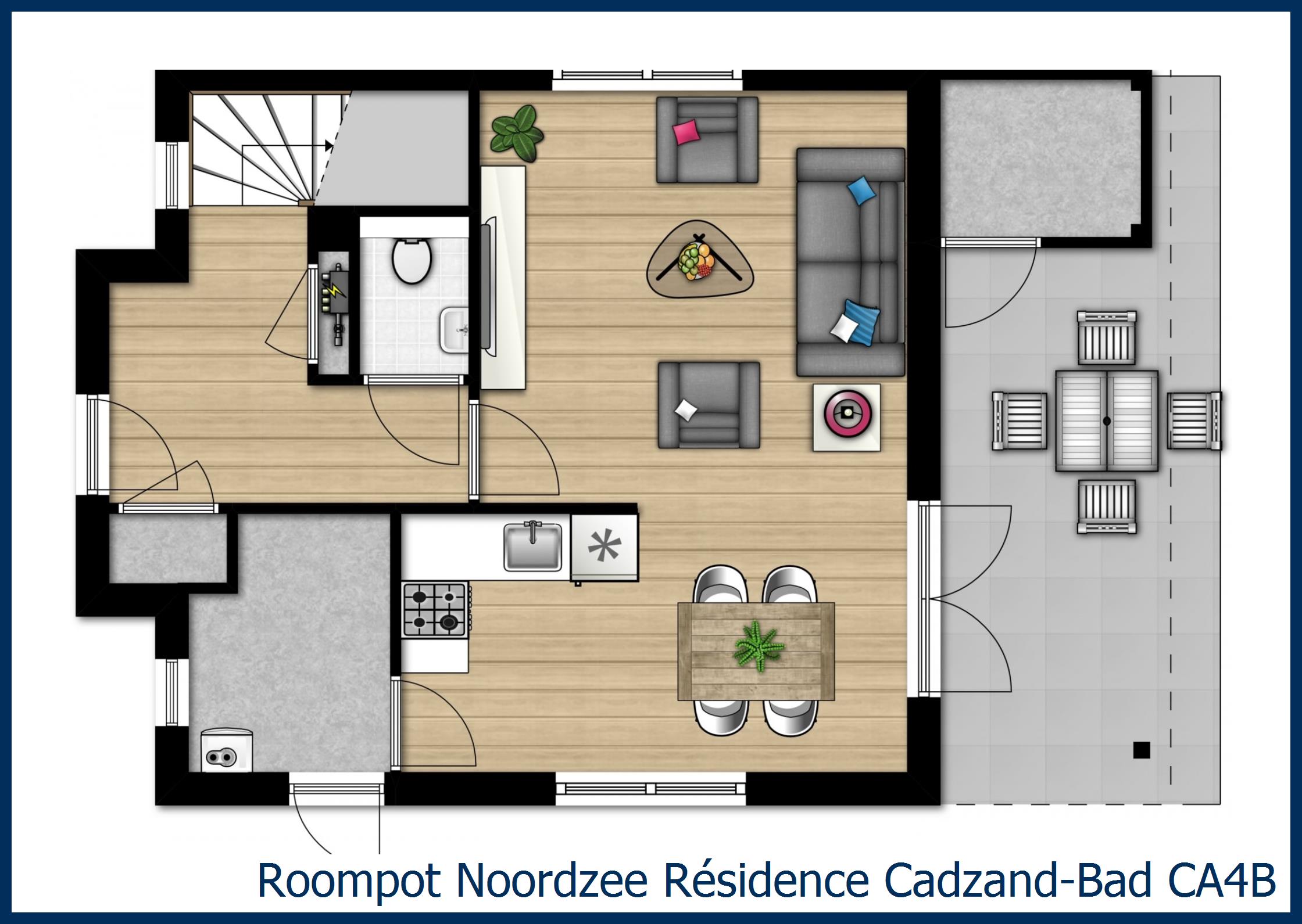 Villa CA4B at Noordzee Résidence Cadzand-Bad