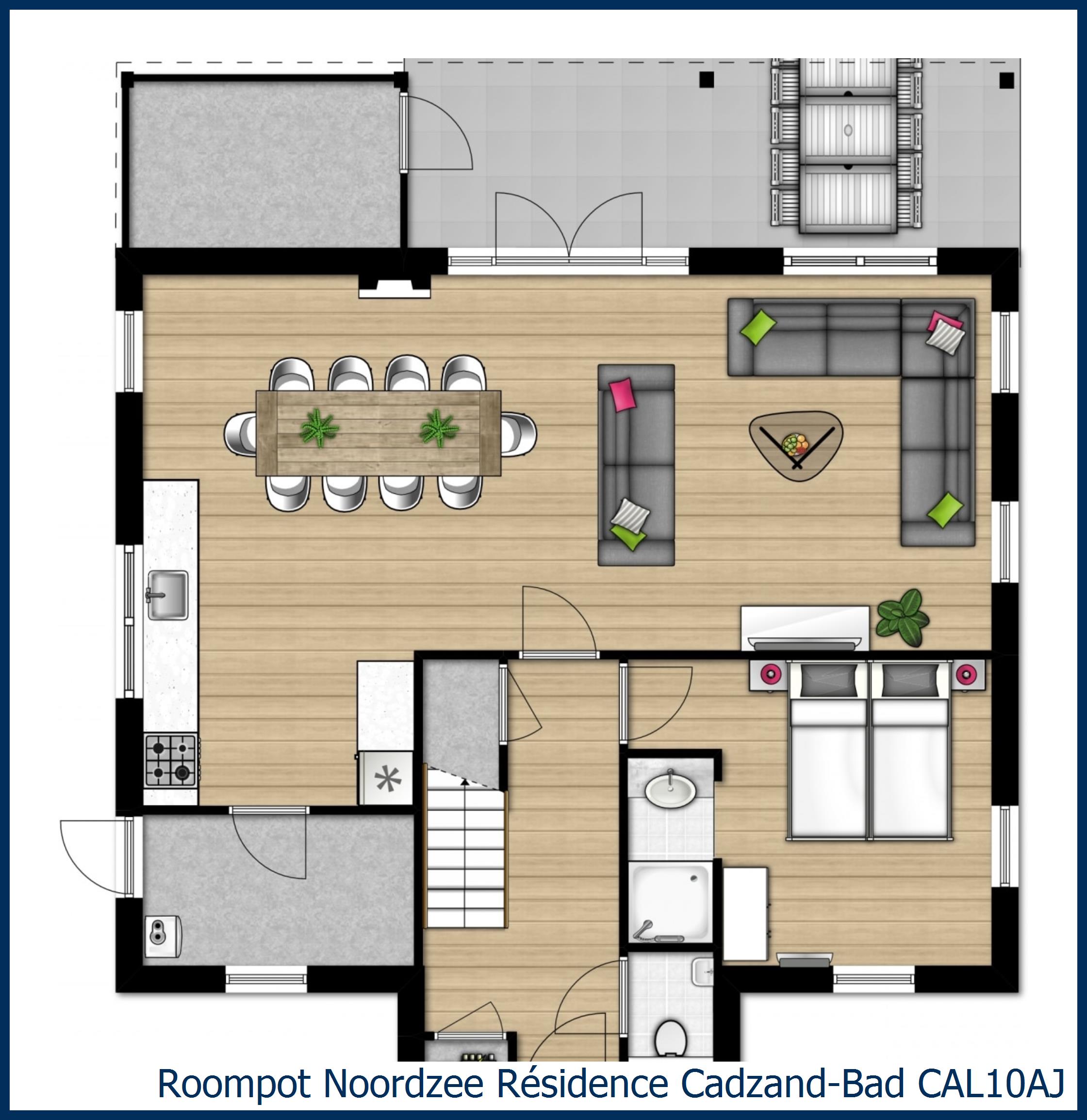 Villa CAL10AJ at Noordzee Résidence Cadzand-Bad