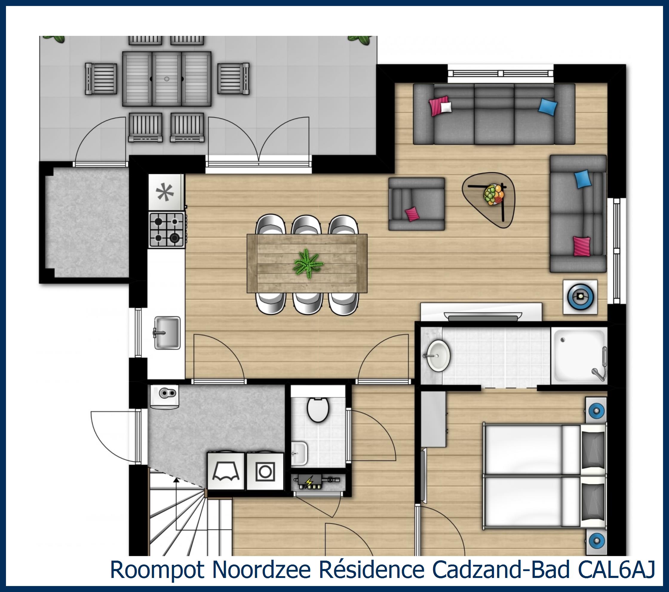 Villa CAL6AJ at Noordzee Résidence Cadzand-Bad