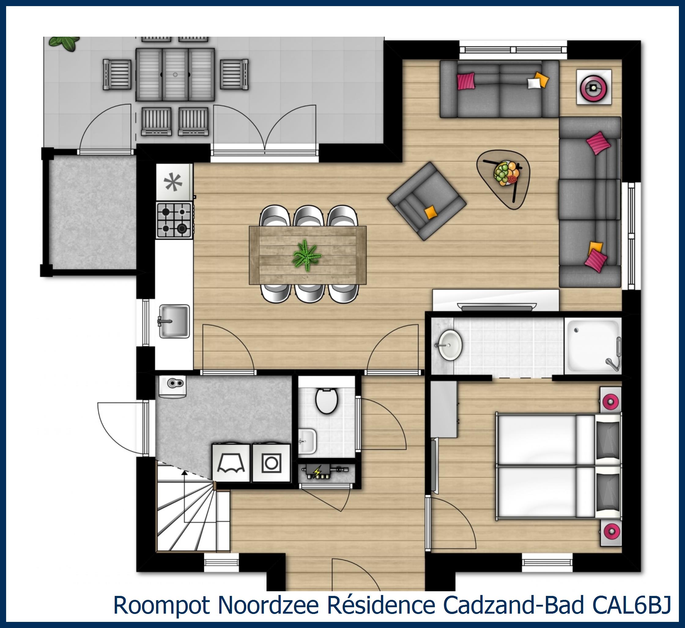 Villa CAL6BJ at Noordzee Résidence Cadzand-Bad