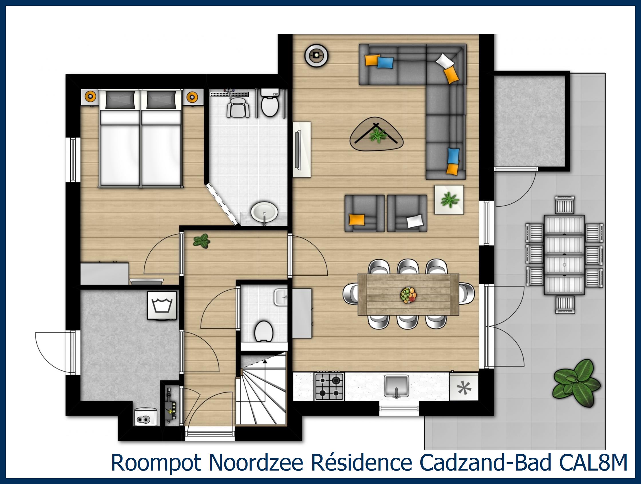 Villa CAL8M at Noordzee Résidence Cadzand-Bad
