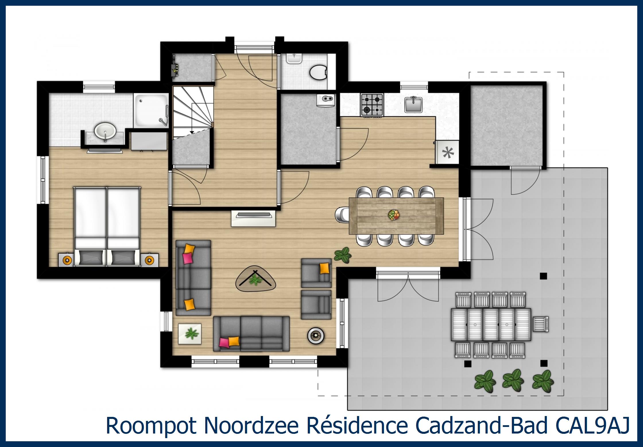 Villa CAL9AJ at Noordzee Résidence Cadzand-Bad