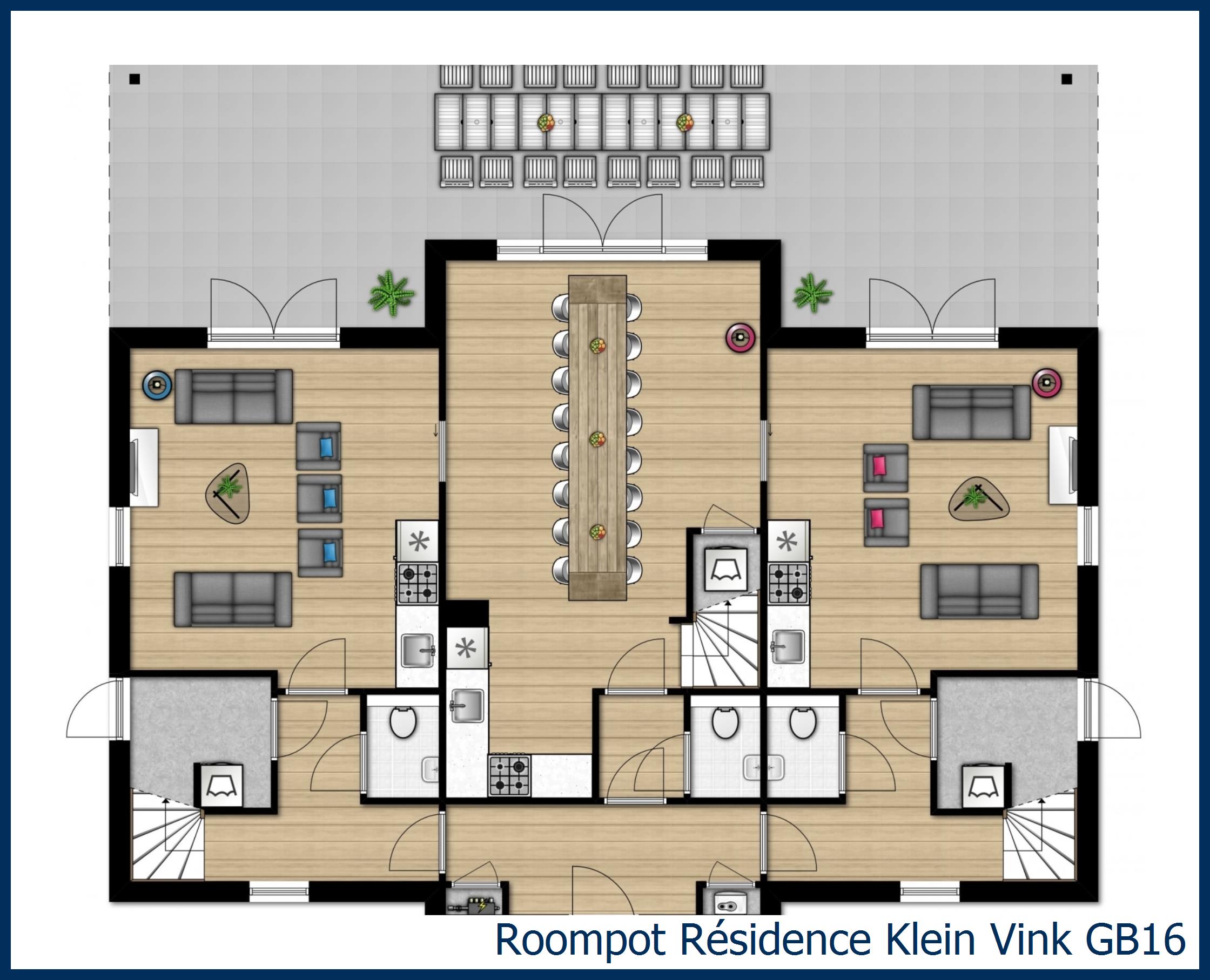 Bungalow GB16 at Résidence Klein Vink