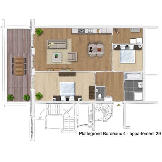  Bordeaux 4 at Résidence Wijngaerde